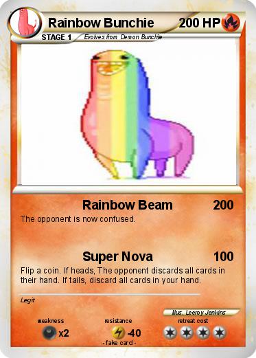 Pokemon Rainbow Bunchie