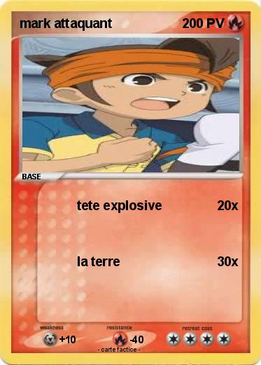 Pokemon mark attaquant