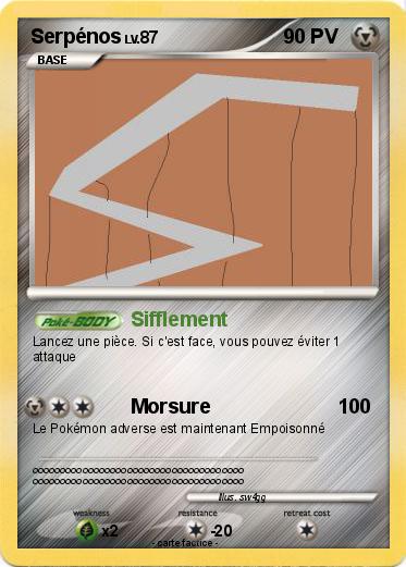 Pokemon Serpénos