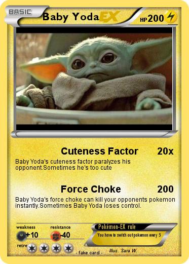 Pokemon Baby Yoda