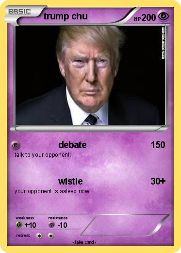 Pokemon trump chu