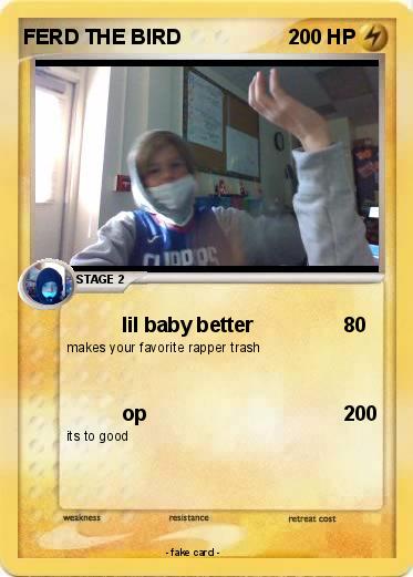 Pokemon FERD THE BIRD