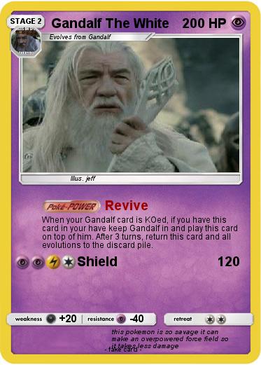 Pokemon Gandalf The White