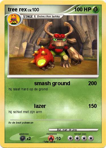 Pokemon tree rex