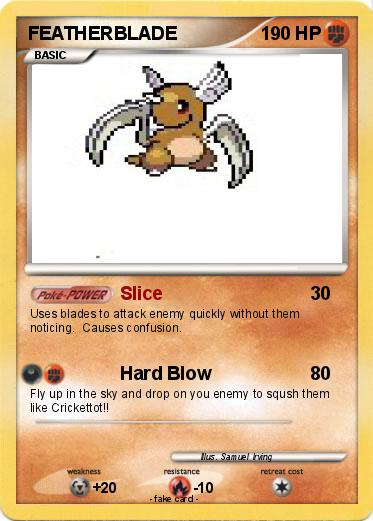 Pokemon FEATHERBLADE