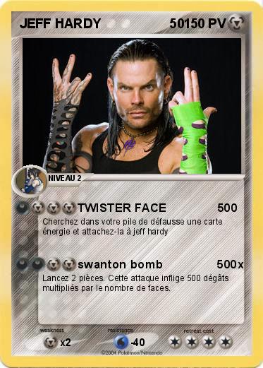 Pokemon JEFF HARDY                   50