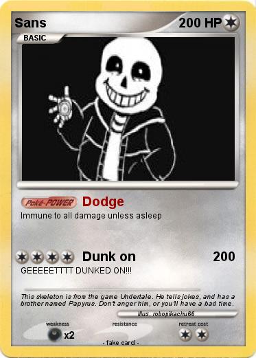 Pokemon Sans