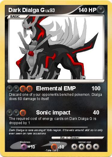 Pokemon Dark Dialga G