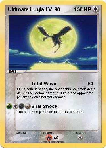 Pokemon Ultimate Lugia LV. 80
