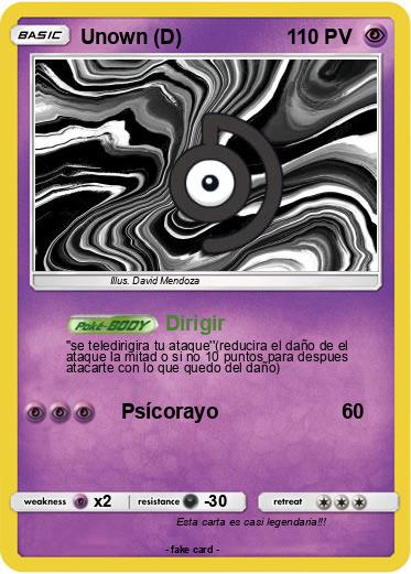 Pokemon Unown (D)