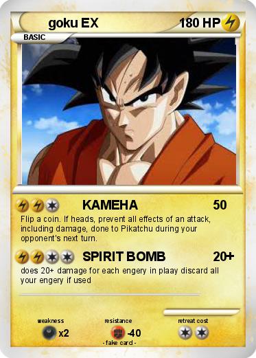Pokemon goku EX