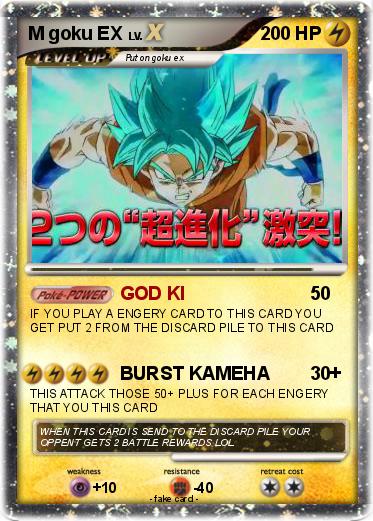 Pokemon M goku EX