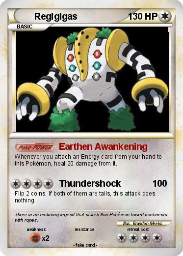 Pokemon Regigigas