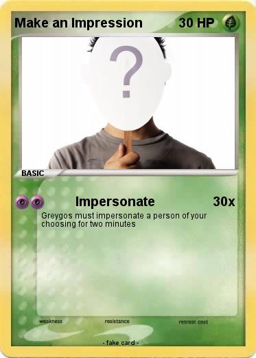 Pokemon Make an Impression