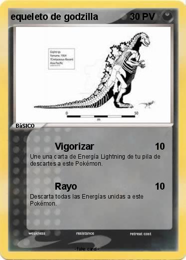 Pokemon equeleto de godzilla