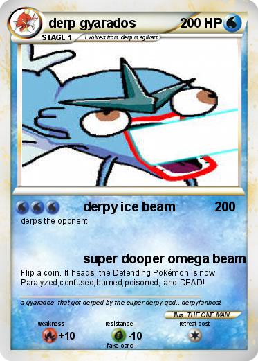 Pokemon derp gyarados