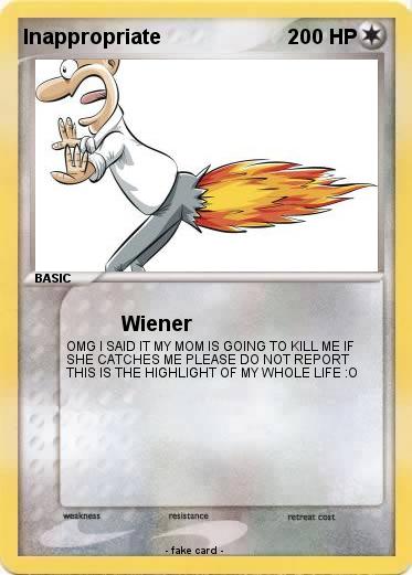 Pokemon Inappropriate