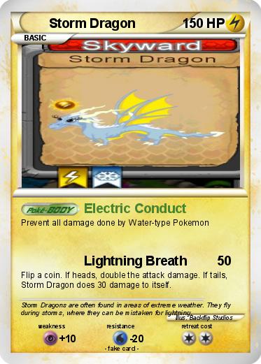 Pokemon Storm Dragon