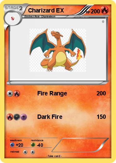 Pokemon Charizard EX
