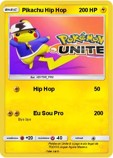 Pokemon Pikachu Hip Hop