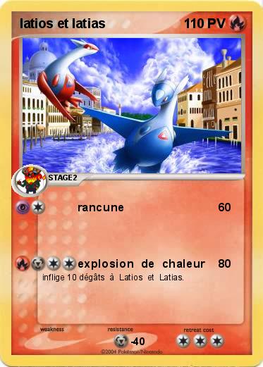 Pokemon latios et latias
