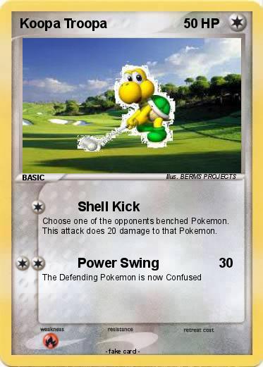 Pokemon Koopa Troopa