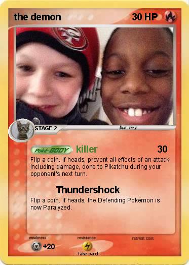 Pokemon the demon
