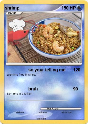Pokemon shrimp