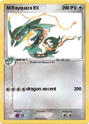 Pokemon M Rayquaza EX
