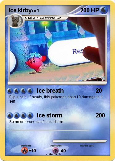 Pokemon Ice kirby