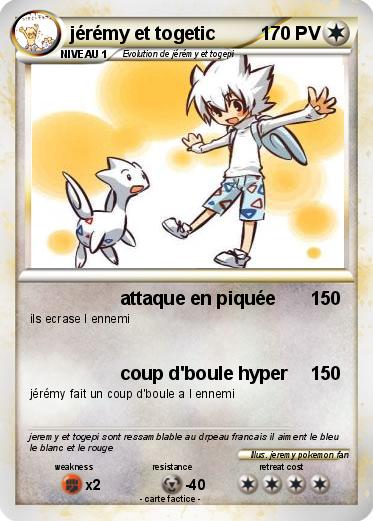 Pokemon jérémy et togetic