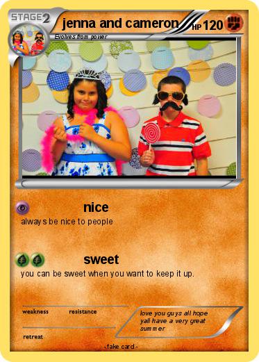 Pokemon jenna and cameron