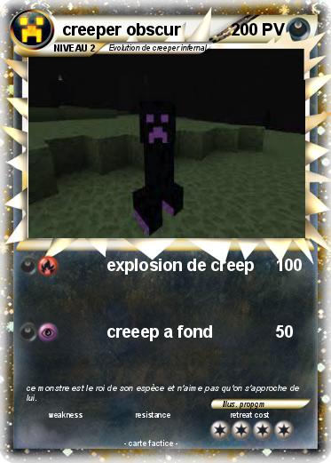 Pokemon creeper obscur