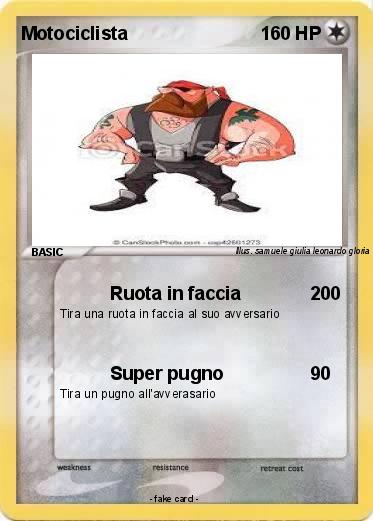 Pokemon Motociclista