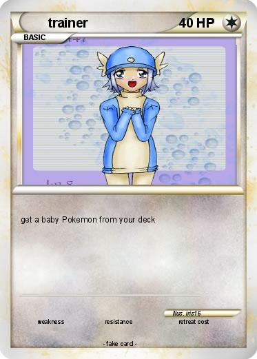 Pokemon trainer