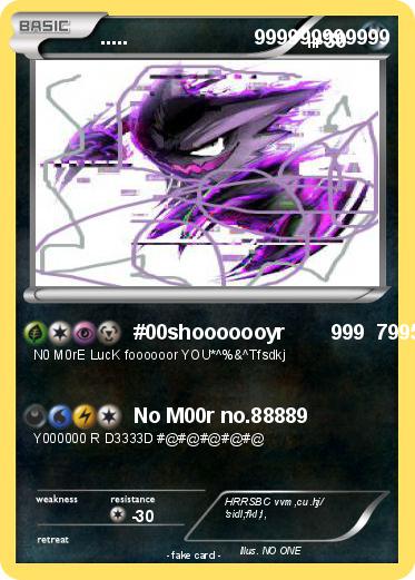 Pokemon .....                      999999999999