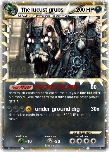 Pokemon The lucust grubs