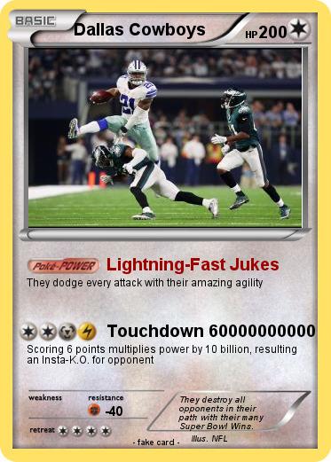 Pokemon Dallas Cowboys