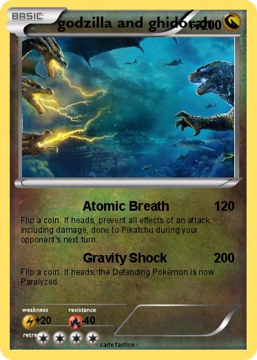 Pokemon godzilla and ghidorah