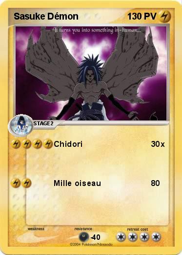 Pokemon Sasuke Démon