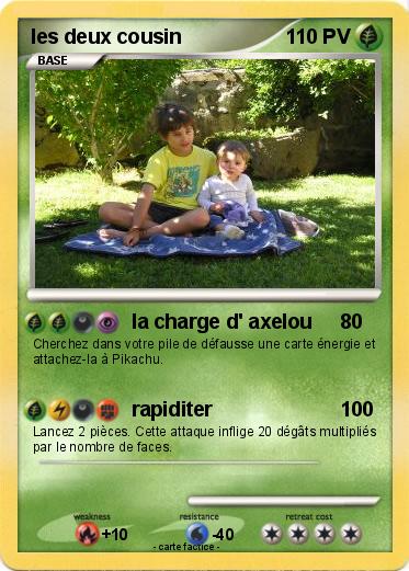 Pokemon les deux cousin