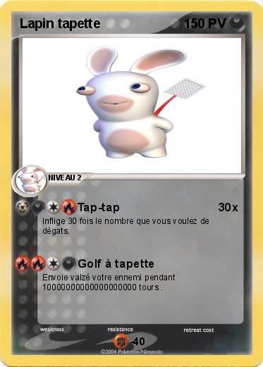 Pokemon Lapin tapette