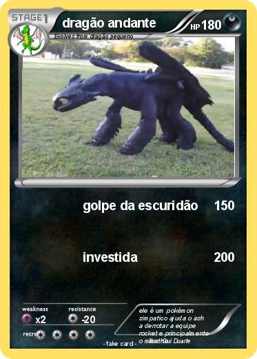 Pokemon dragão andante