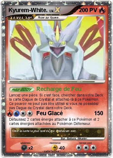 Pokemon Kyurem-White.