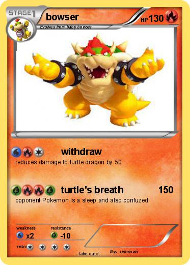 Pokemon bowser