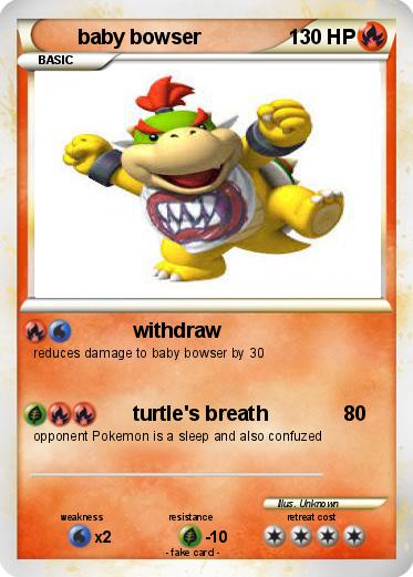 Pokemon baby bowser