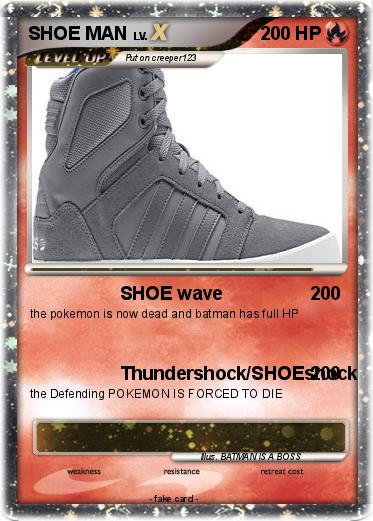 Pokemon SHOE MAN