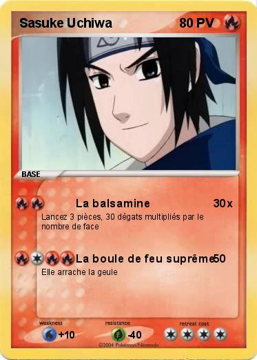 Pokemon Sasuke Uchiwa