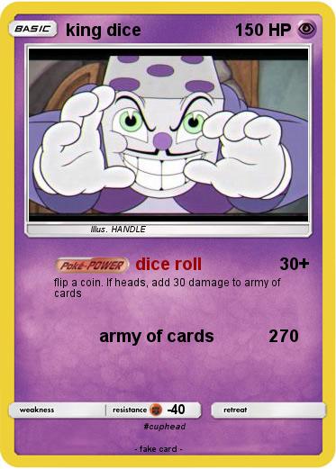 Pokemon king dice
