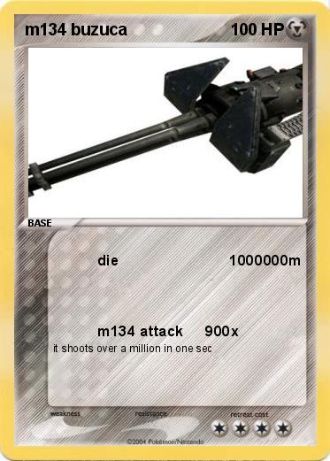 Pokemon m134 buzuca